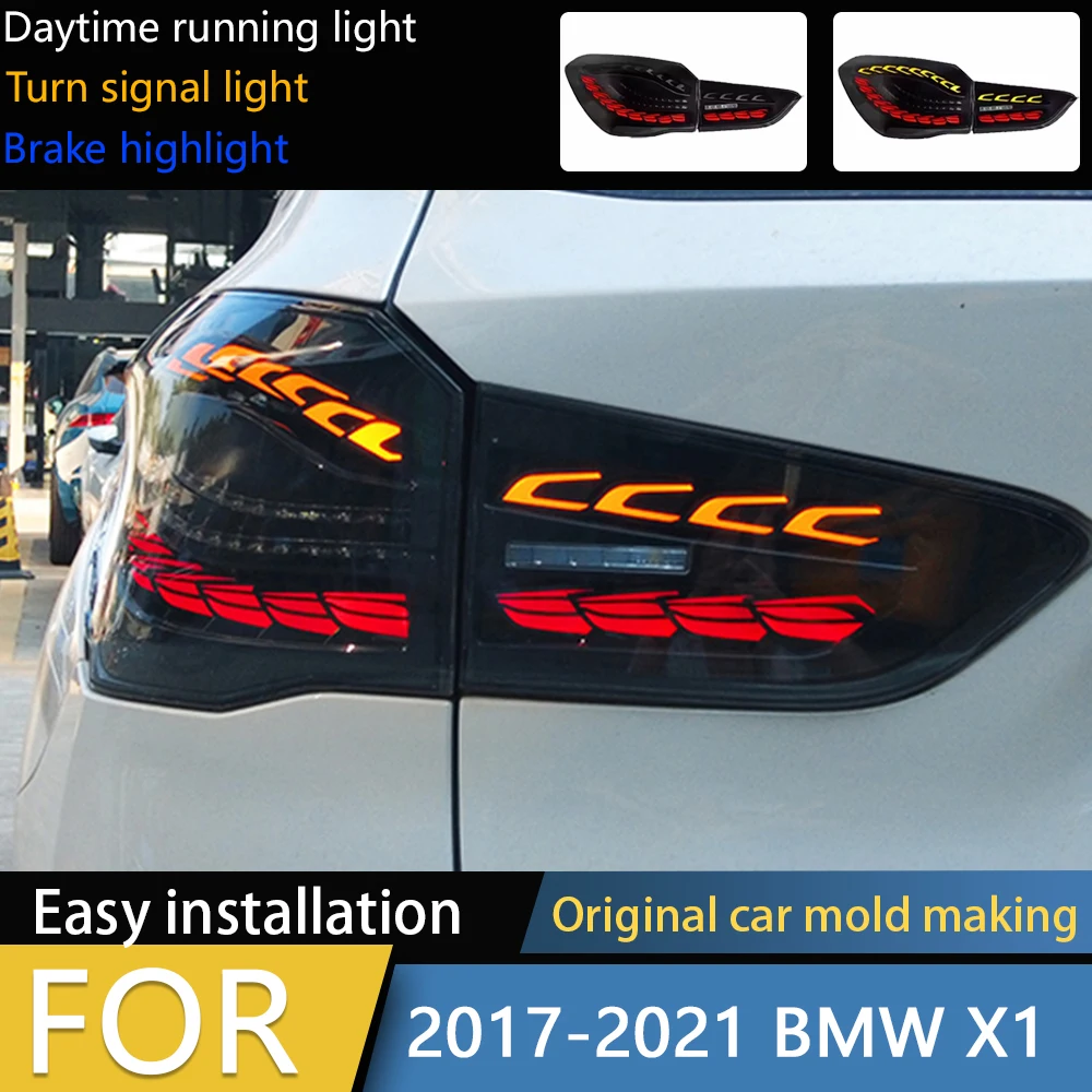 

Car Lights for BMW X1 LED Tail Light 2017-2021 F48 Rear Lamp DRL Dynamic Signal Reverse Automotive Accessories