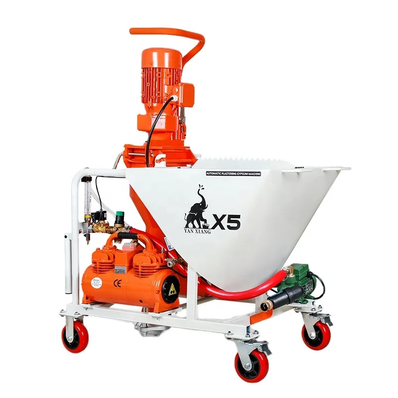 

Compact Electric Gypsum Mortar Sprayer for Construction Wall Surface Rendering and Cement Coating