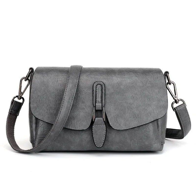 

Waterproof Oxford Crossbody Bag Women Magnetic Buckle Plaid Pattern Adjustable Strap Durable Travel Essential Daily Bag​