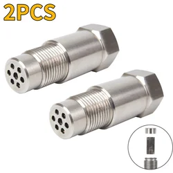 2PCS Sensor Spacer Adapter Check Engine Light CEL mini catalyst O2 Sensor Spacer Adapter M18X1.5