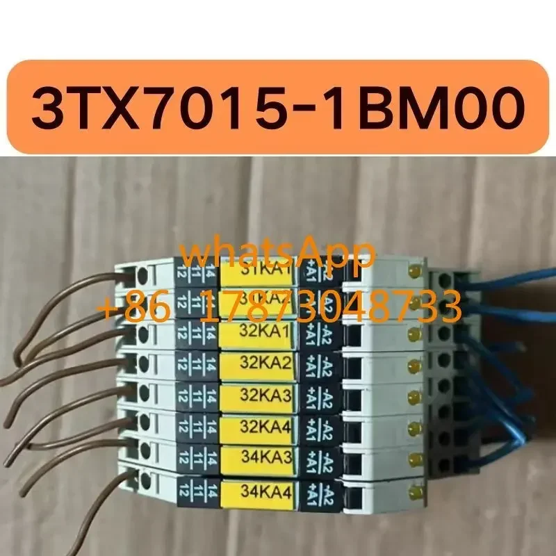 

The second-hand relay 3TX7015-1BM00 tested OK and its function is intact