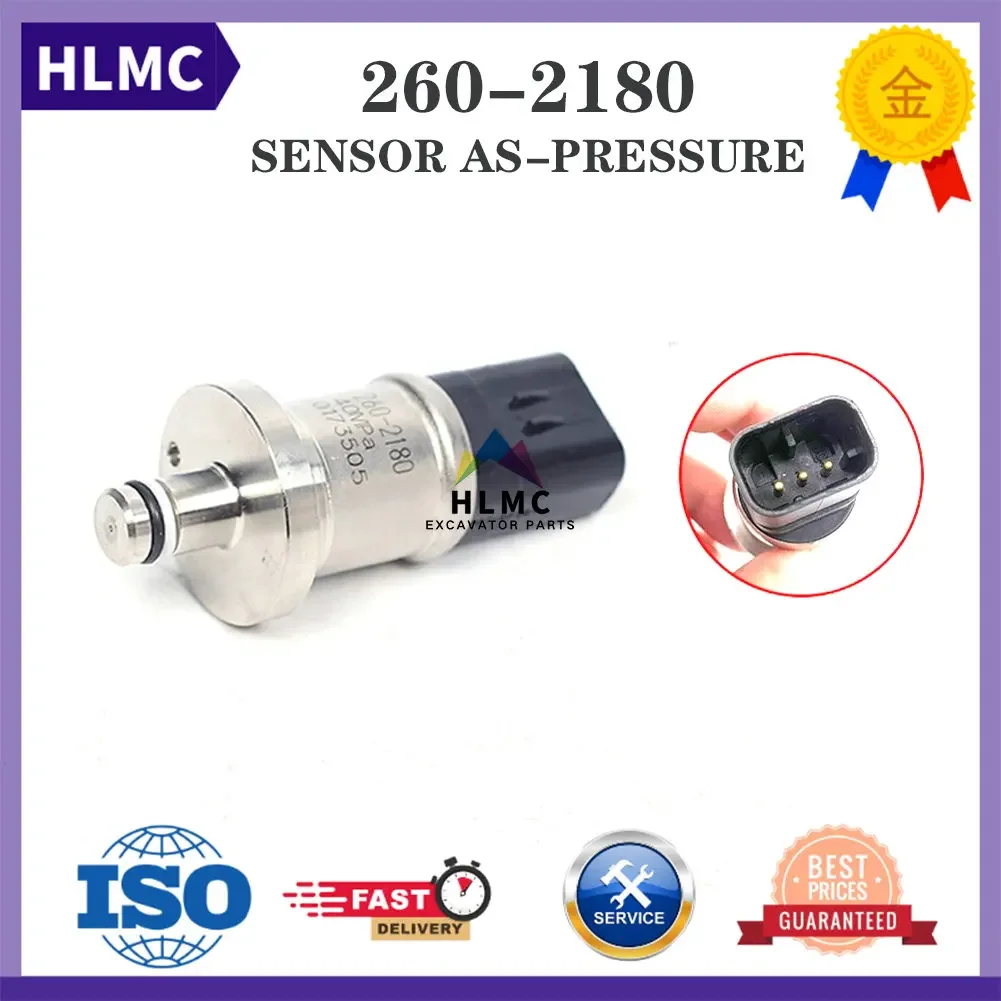 Excavator Electronic Parts 2602180 Excavator Parts C9 E312D E330D E320D Excavator High Pressure Sensor Switch 260-2180