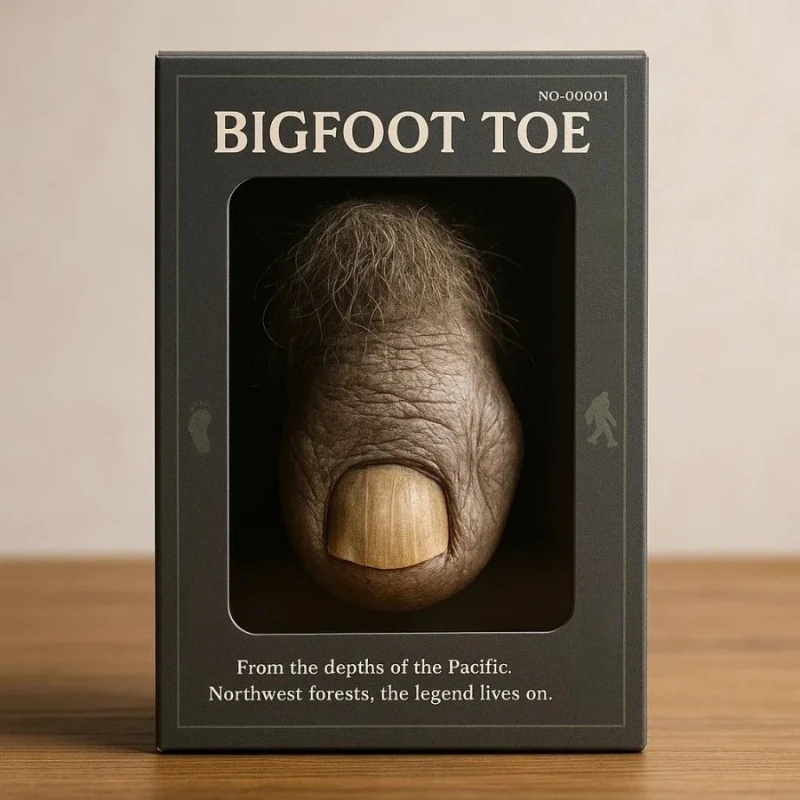 Realistic Big Toe Resin Figurine with Lifelike Foot Sculpture for Fun Halloween Decorations Funny Prank Gifts or Home Decoration