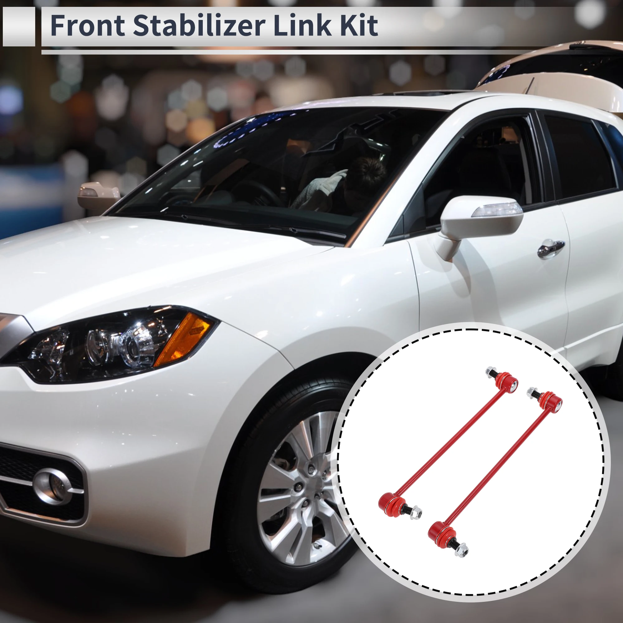 UXCELL Voorste stabilisatorstangverbindingen voor Acura RDX 2007-2012 nr. K750297 2 stuks