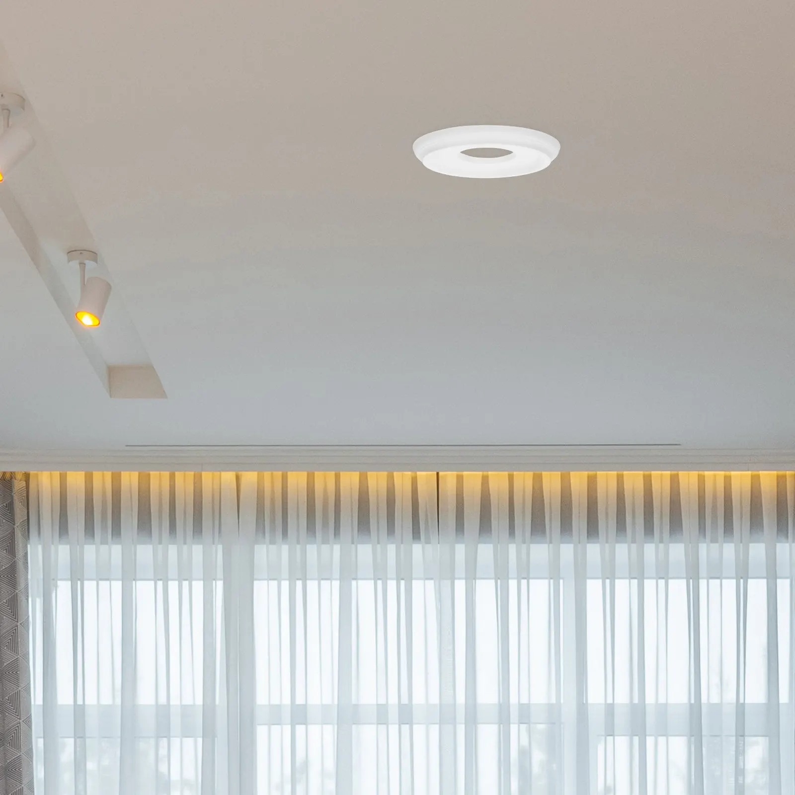 

PU Ceiling Lamp Plate Stable Material Classic Design Ceiling Light Cover Pendant Light Canopy for Corridor Cafe Bar Indoor Lamps