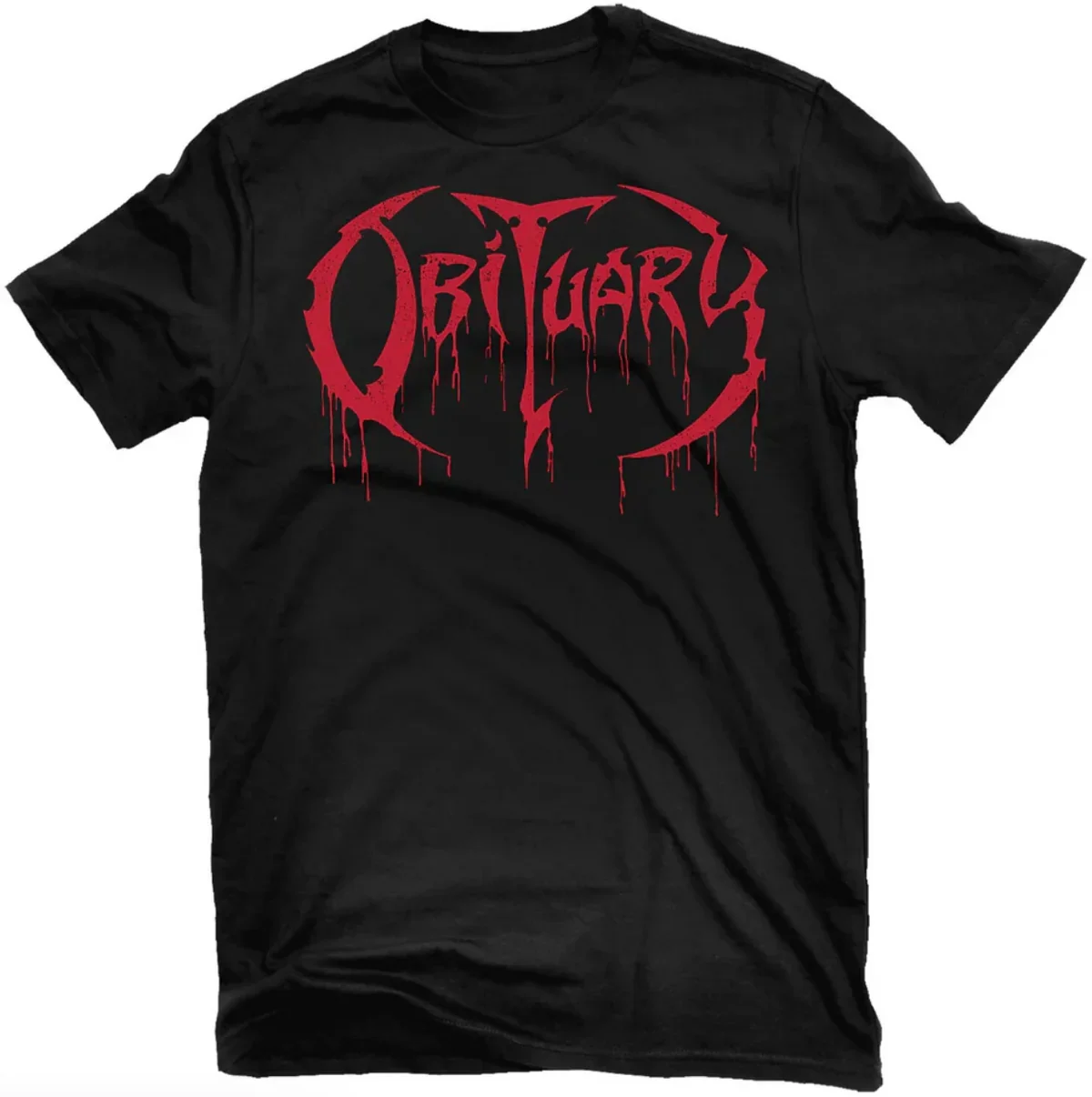 Zombie-Horde, dunkler Grafikdruck, Unisex-T-Shirt, Obituary Death Metal Band Fan Top – Detail 4
