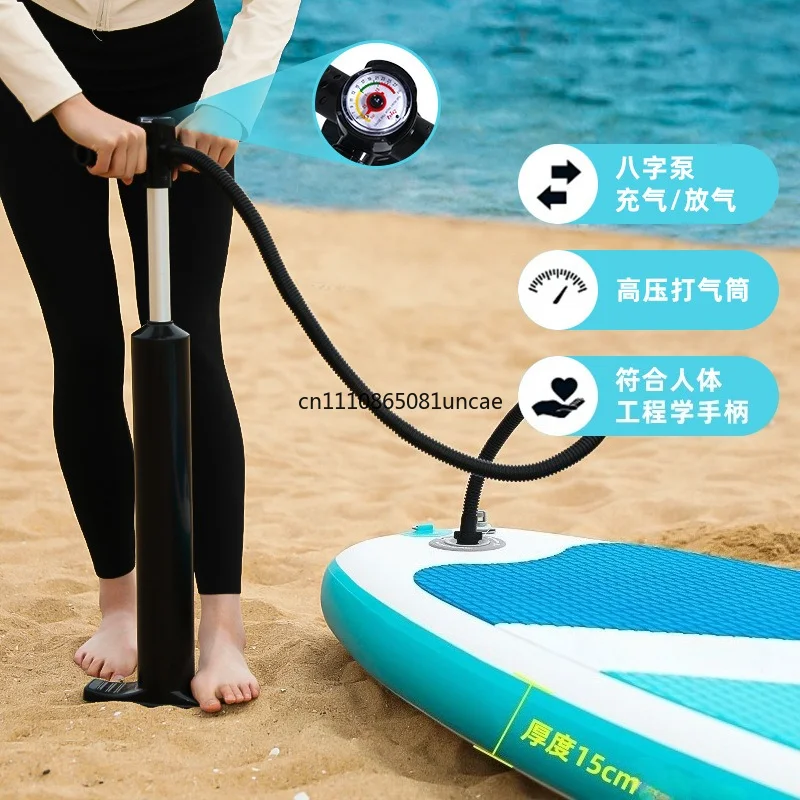 Inflatable Stand Up Paddle Board SUP Brushed Mesh Material Adult Water Surfboard For Outdoor Water Sports