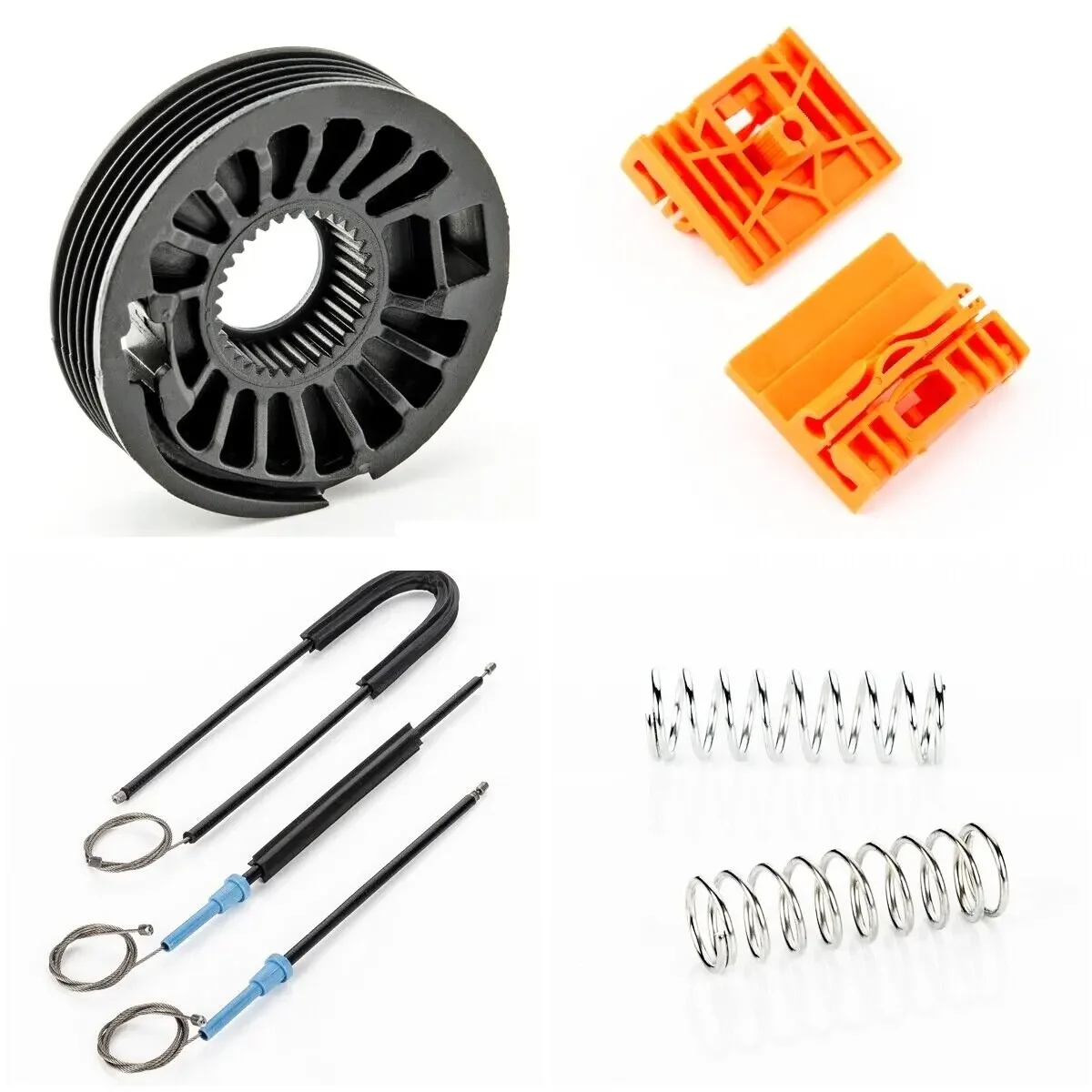 

For VW Touareg Window Regulator Repair Kit Rear Left / Right