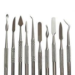 Double-headed Stainless Steel Wax Carving Knife Dental Equipment Jewelry Gold Tools Handmade Leather Crafts Tools