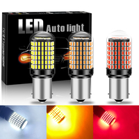 P21W PY21W 1156 BA15S BAU15S Car LED Turn Signal Light 1157 BAY15D 7443 7440 T20 Automotive Reversing Lamp Bulb Canbus 12V 1PC