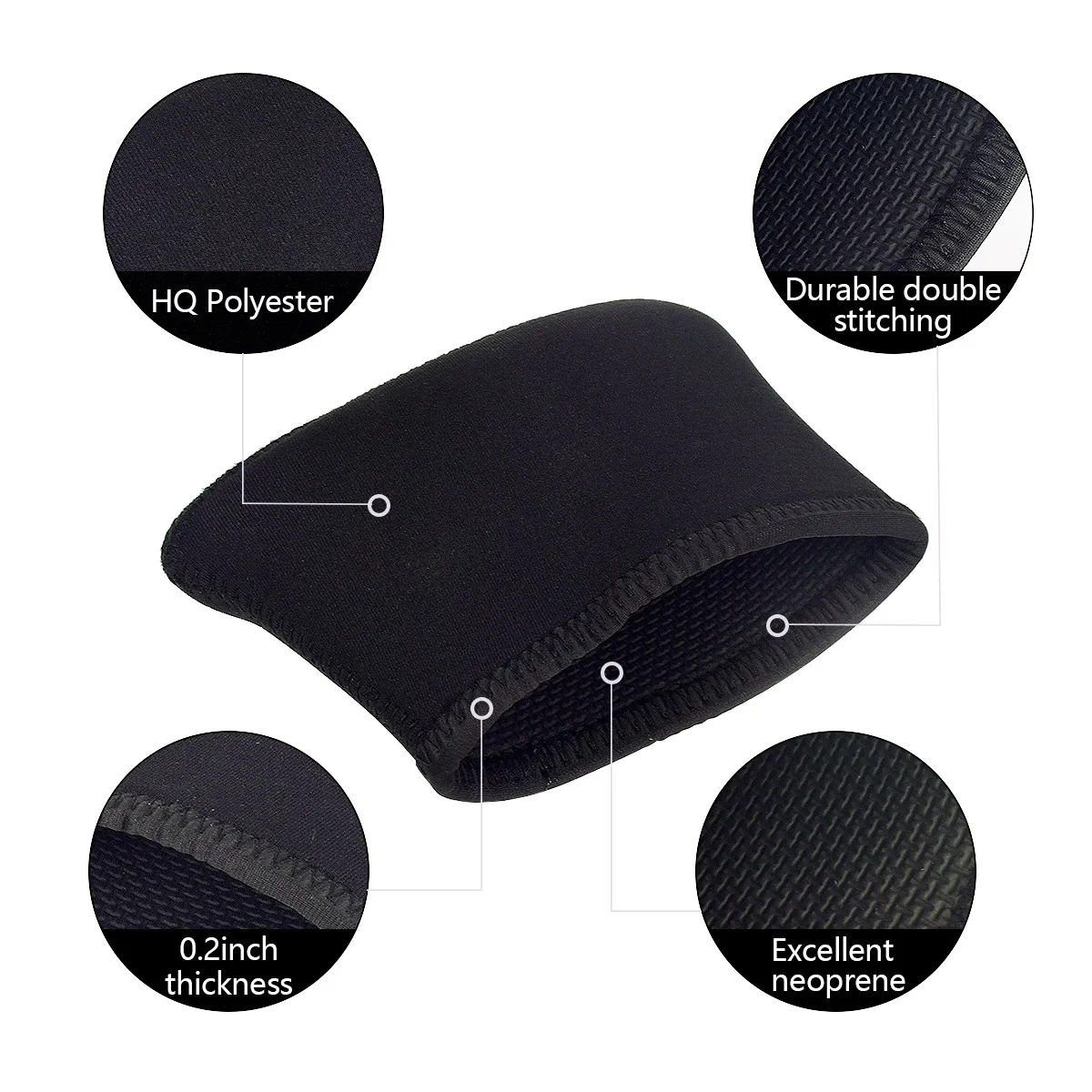 التكتيكية في الهواء الطلق عدم الانزلاق سطح بطانة هلام الحافظة أوتستوك الصيد اطلاق النار اكسسوارات ل بندقية البنادق حامي