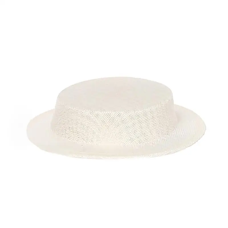 A52E  Cosplay French Fascinator Pillbox Hat Base Perch for Cocktail  Party