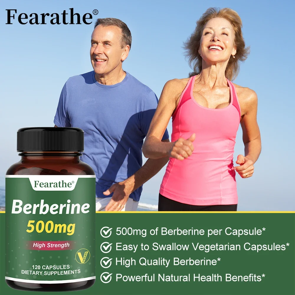 Berberine Capsules Are Powerful Antioxidants That Support Immune System, Cardiovascular Function and Cholesterol Health