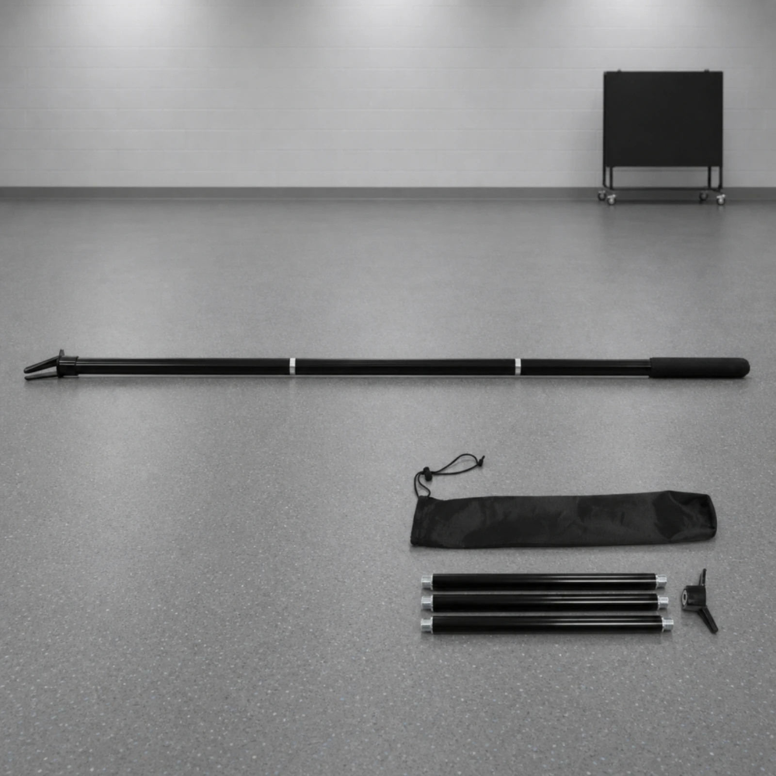 Curling Push Rod Folding Curling Pusher Push Rod with Non-Slip Grip Portable for Athletes, School Activities