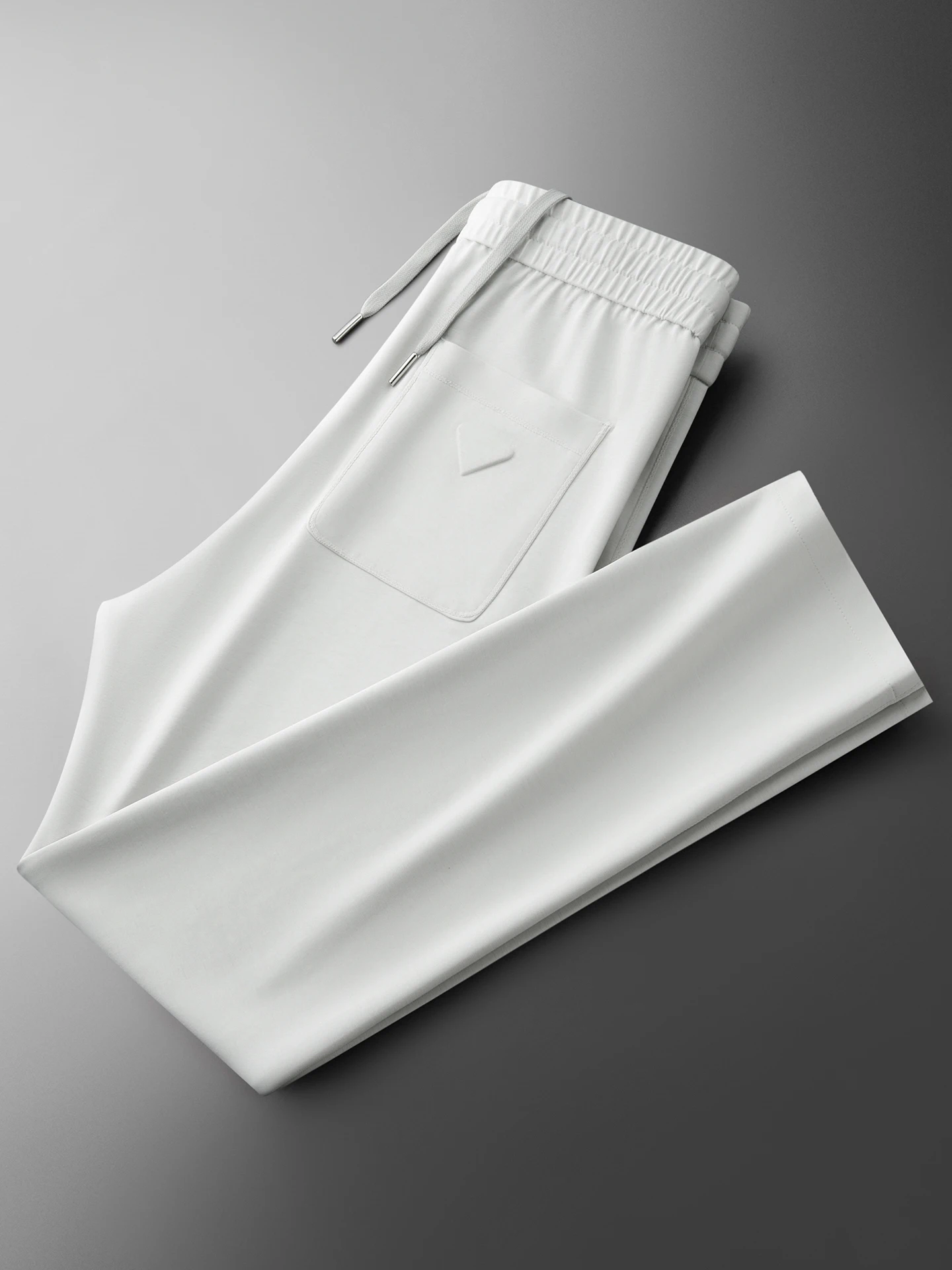 

Summer High-End Modal Cotton Air Layer Men's Slim Straight Leg Thin Casual Pants Faionable Breathable Straight Tube Trousers