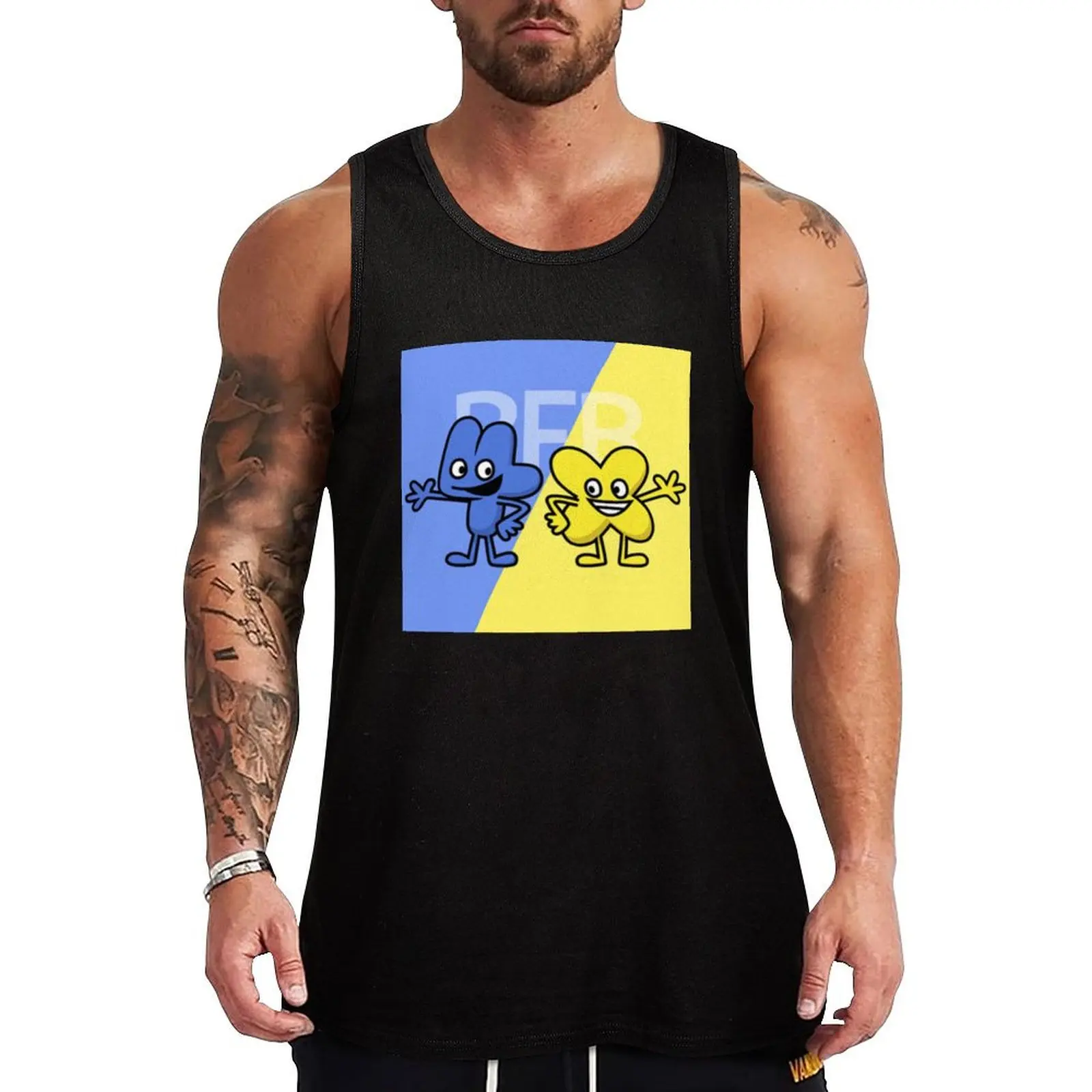

BFB 4 and X design Tank Top gym wear men best selling products Men's clothing brands