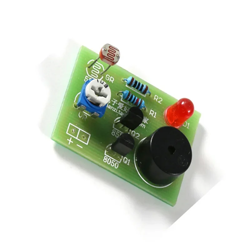 Photosensitive Sound Light Alarm DIY Module Electronic Production Invention Assembly Sound and Light Sensor Module Device Parts