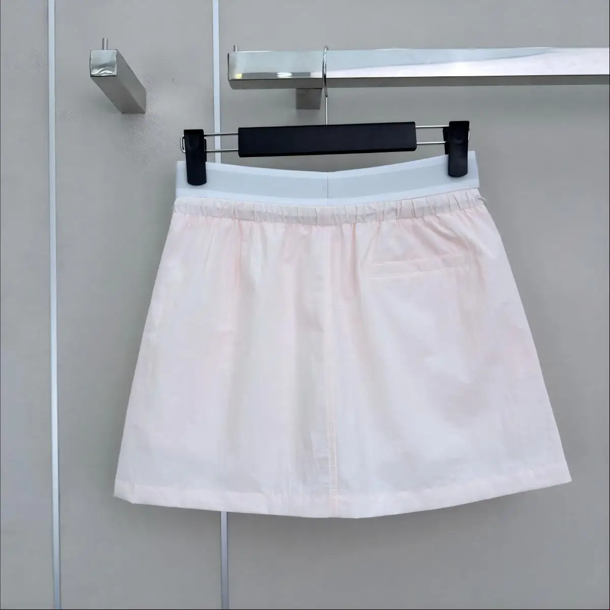 2026 high-quality new women's tight waist sports short skirt with double-layer anti glare lining and drawstring pocket--hb725