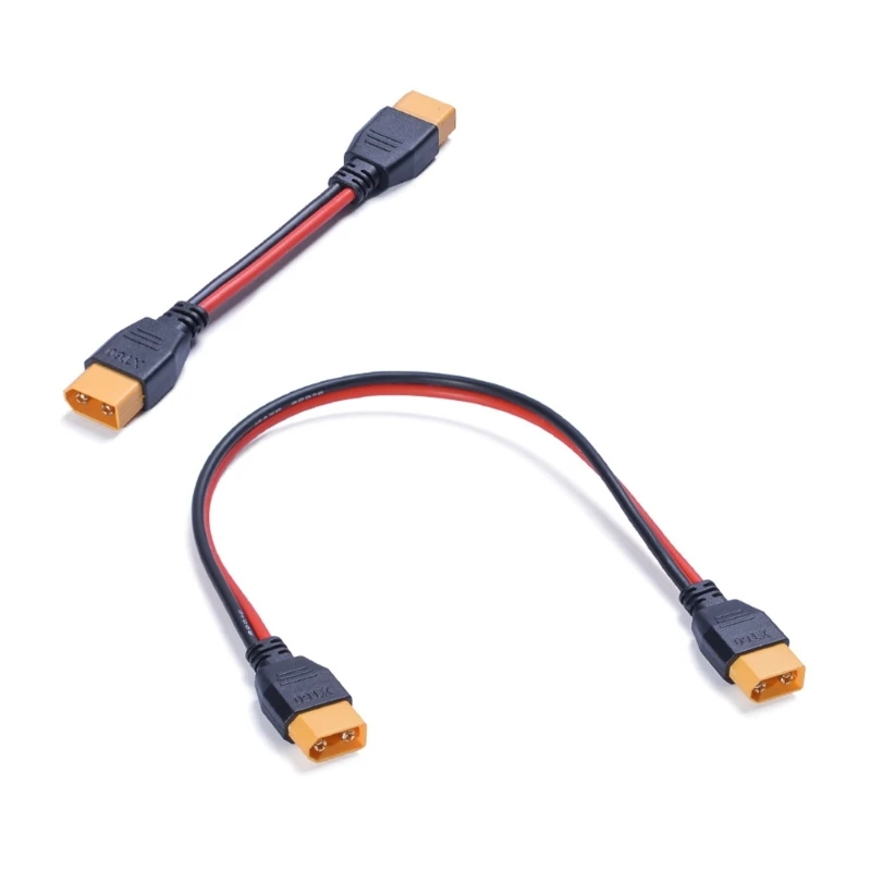 Y1AE 60 Battery Charging Cable 60 Male to Male Power Cable with PVC Shell for Power Device Connection, Benches Testing, and