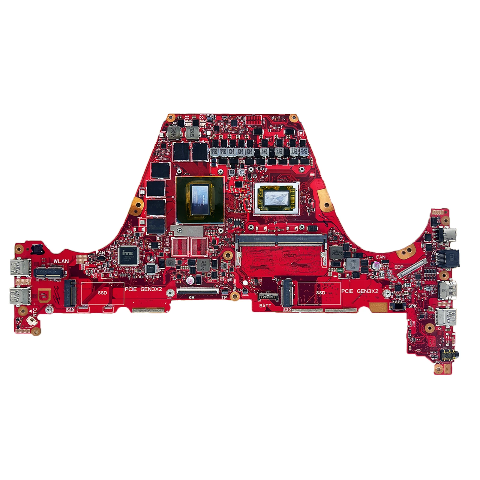 Für ASUS HighPerformance Mainboard GU502DU Laptop Motherboard GA502 GU502D GA502DU CPU R5 R7 8GB 16GB RAM GTX1660 100% getestet
