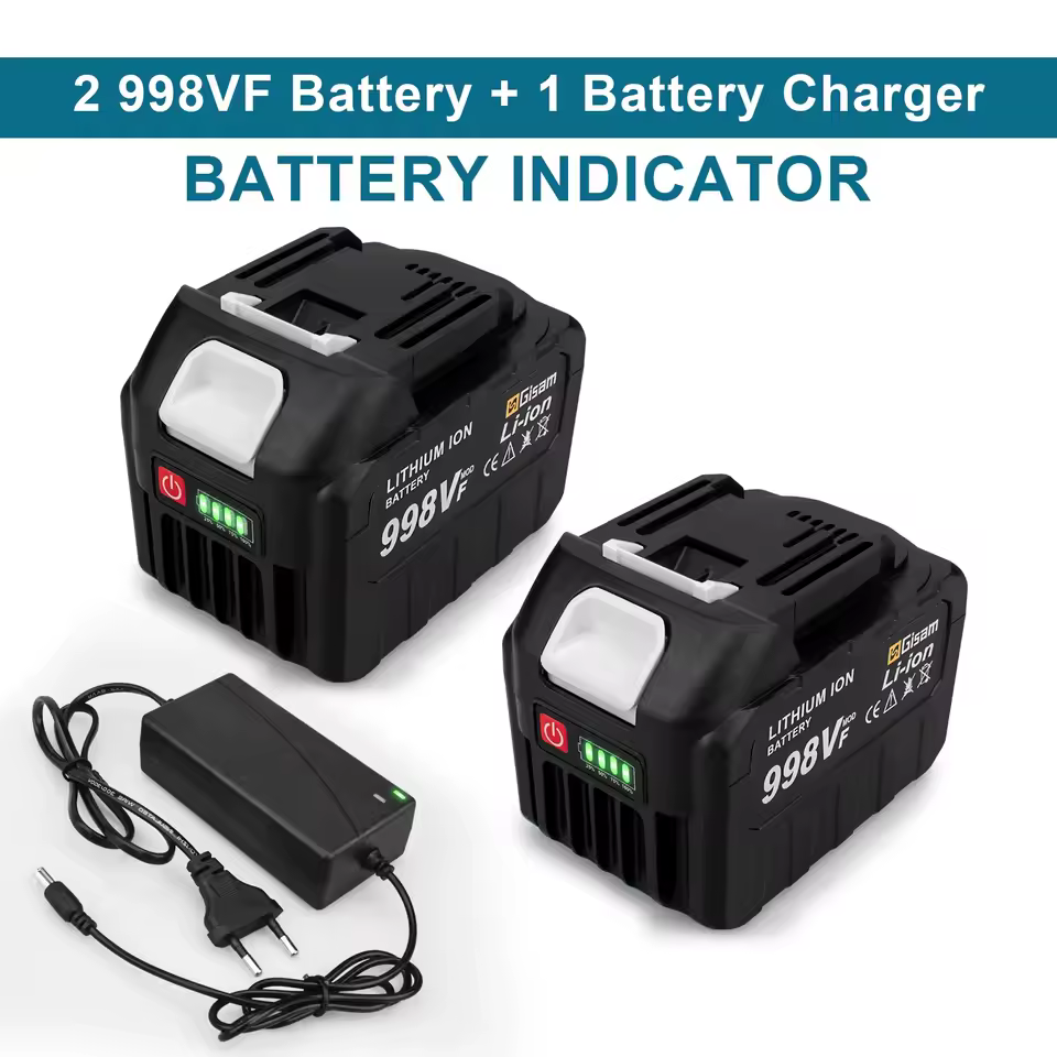 2x Akumulator 2x998VF – 1xCharger Kompatybilny z Makita z Polski za $25.83 / ~97zł