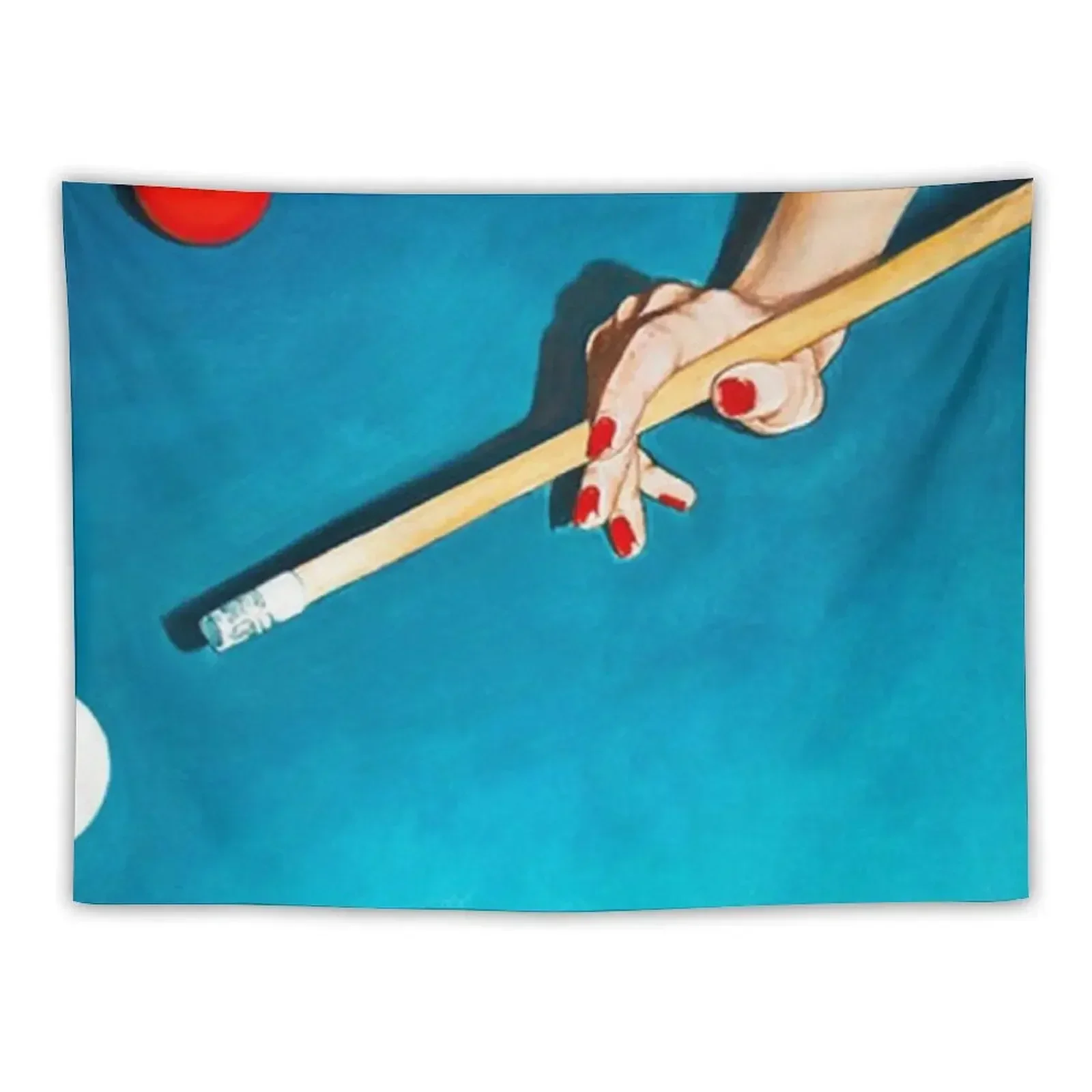 

The Pool Table Retro Tapestry Wall Hanging Decor Wall Coverings Tapestry