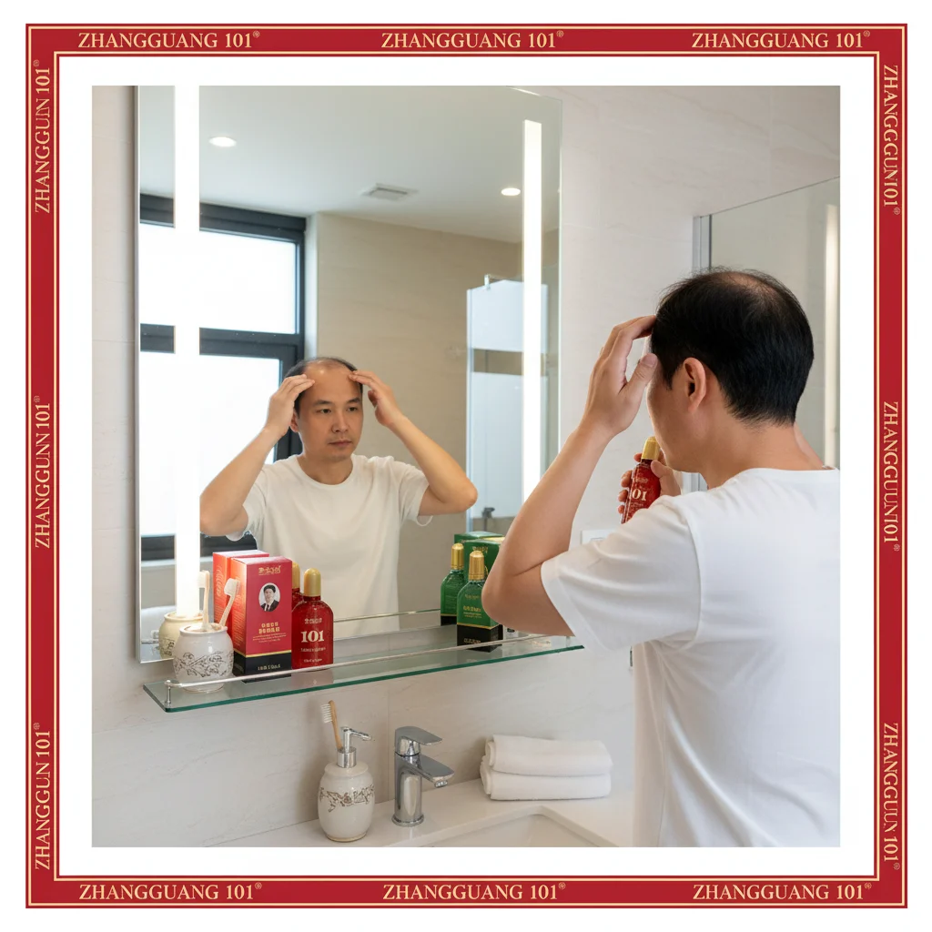 

ZHANGGUANG 101B HAIR TONIC 120 мл эссенция для лечения волос против волос 100% мощная китайская эссенция оригинальная терапия от выпадения уход за волосами