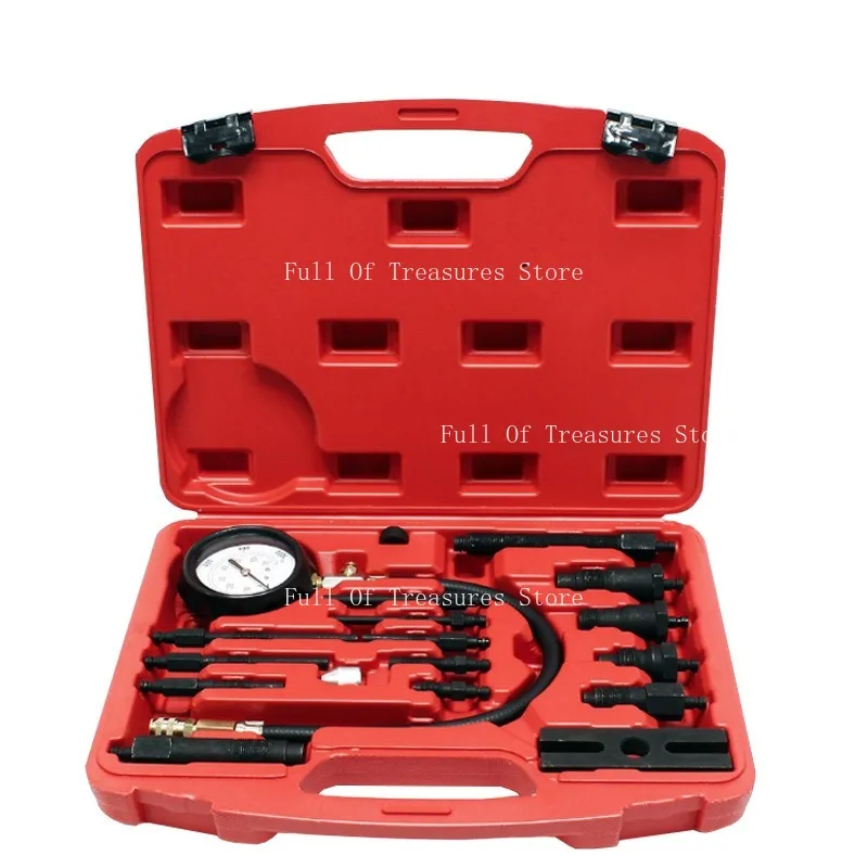 

Манометр для измерения давления дизельного цилиндра, подходит для тестирования различных моделей автомобилей с точными инструментами для ремонта автомобилей