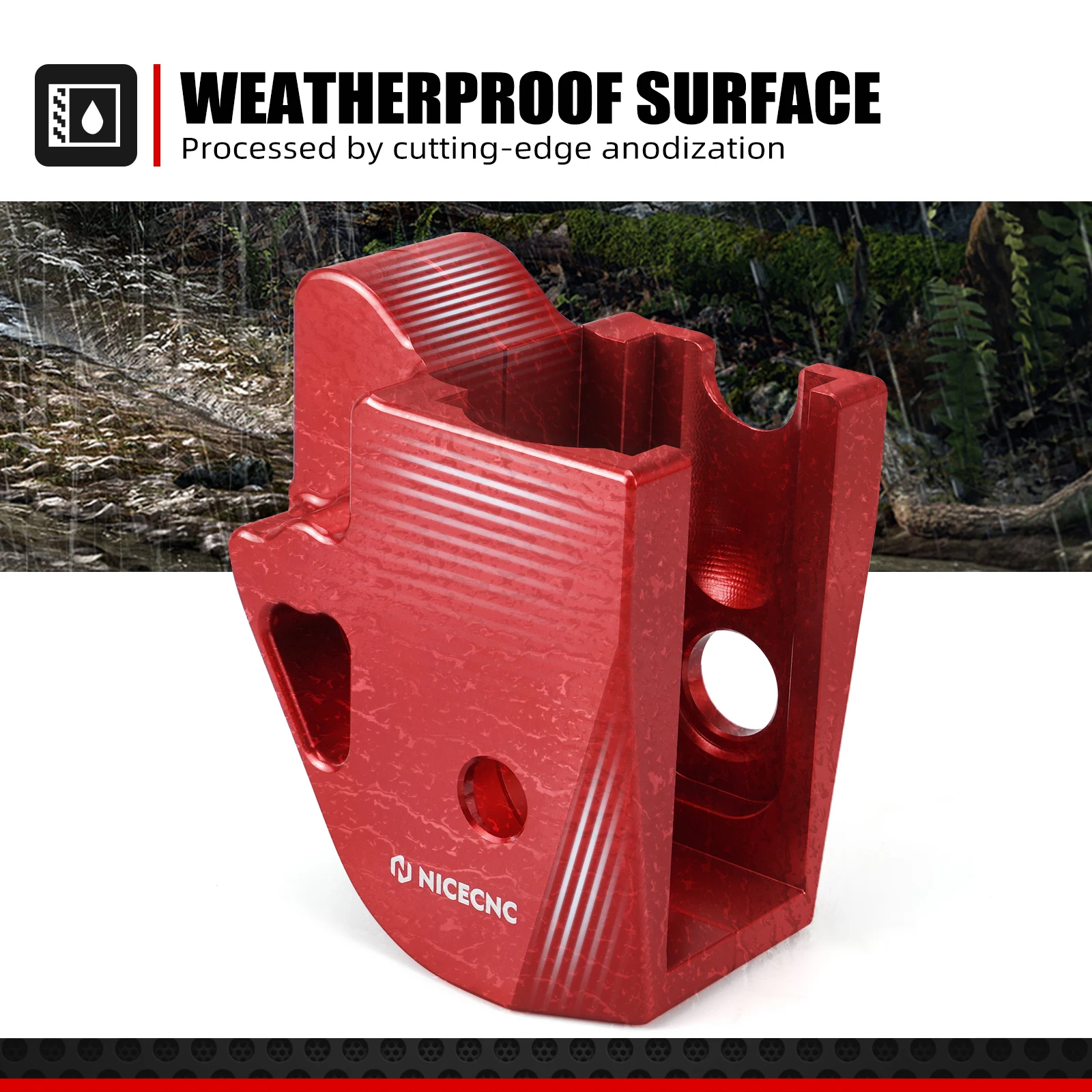 NICECNC ل بيتا RR 300 2015-2024 مانع الصدمات الخلفي الربط حامي RR250 RR350 RR390 RR430 RR500 RR-S 350 390 430 500 15-24 #5