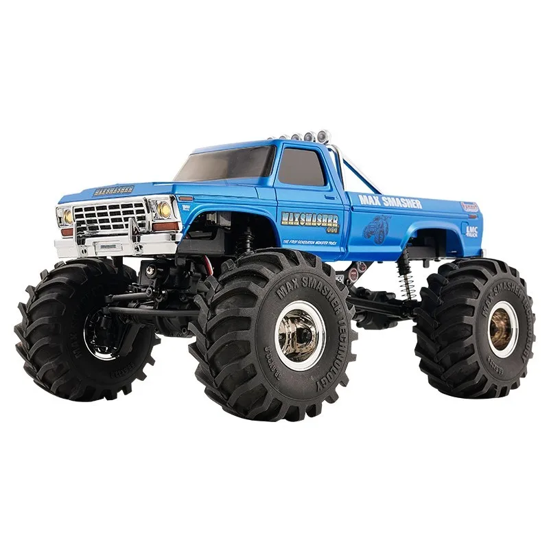 FMS FCX24 1/24 MAX SMASHER 2S Smasher RC Car symulacja Pickup Truck wspinaczka pilot zdalnego sterowania 4wd samochód wspinaczkowy prezent dla