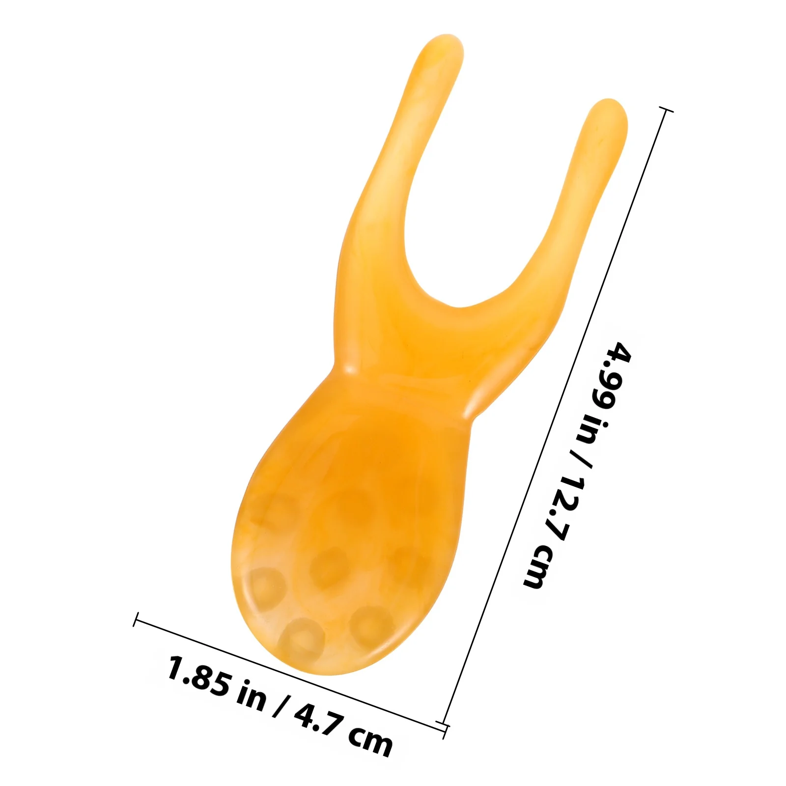 Nose Massager Resin Wear-Resistant Compact Size Face Guasha Tool Acupoint Massager Relax Massage Tool