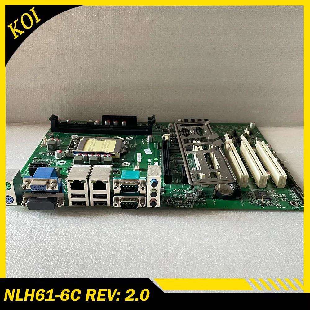 highly reliable industrial computer board dual network ports NLH61-6C REV: 2.0