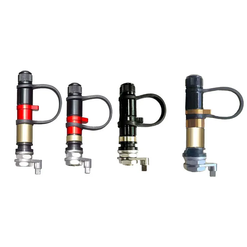 4Pcs Off Road Tire Deflator Kit Aluminum Alloy Automatic Air Release Valve Adjustable Tool for Jeep 4WD SUV Pickup Truck
