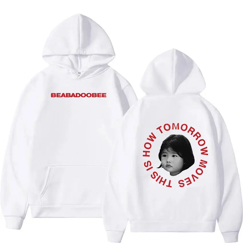 Beabadoobee Tour 2024 Print Hoodie This Is How Tomorrow Moves Album Clothing Sweatshirt Men Women Retro Harajuku Oversized Hoody