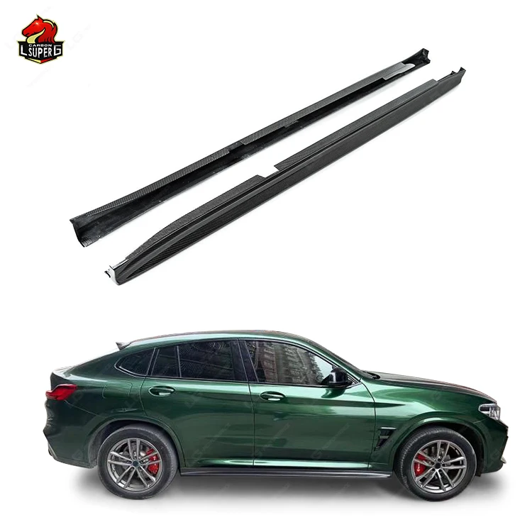 

Wet Carbon Material 3D Side Skirt for X3m F97 Facelift 2019-2023 Side Skirt