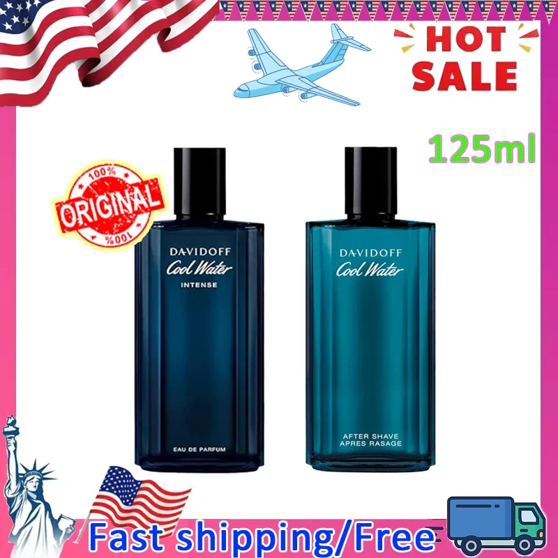 حار 125 مللي ماء بارد أو دو تواليت كولونيا عطرية للرجال مع ملاحظات الكزبرة النعناع الخزامى العنبر عطر طويل الأمد #1