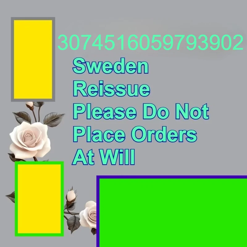 3074516059793902 Sweden Reissue Please Do Not Place Orders At Will