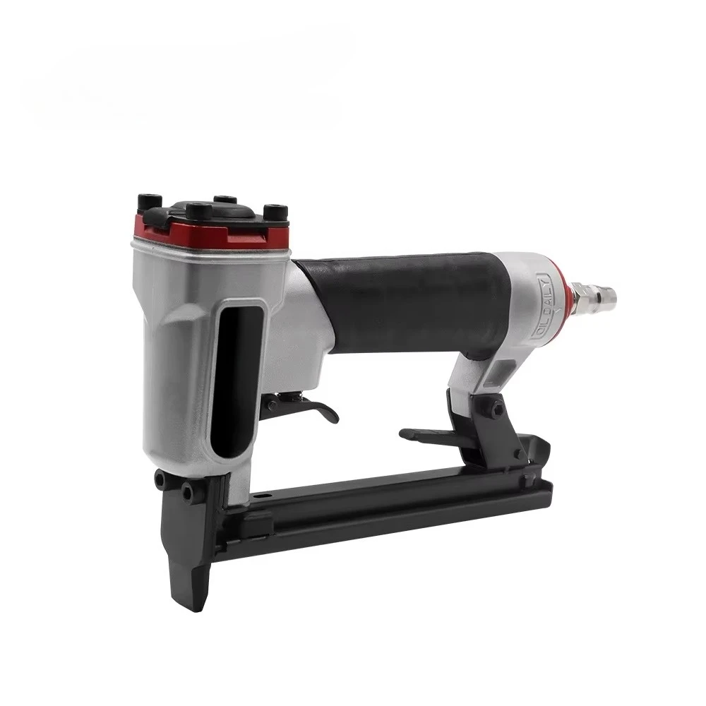 20GA 5-13mm 100pcs 1013j Industrial Diy Automatic Steel Air Stapler Pneumatic Upholstery Tack Nail Gun for Sofa Woodworking Tool