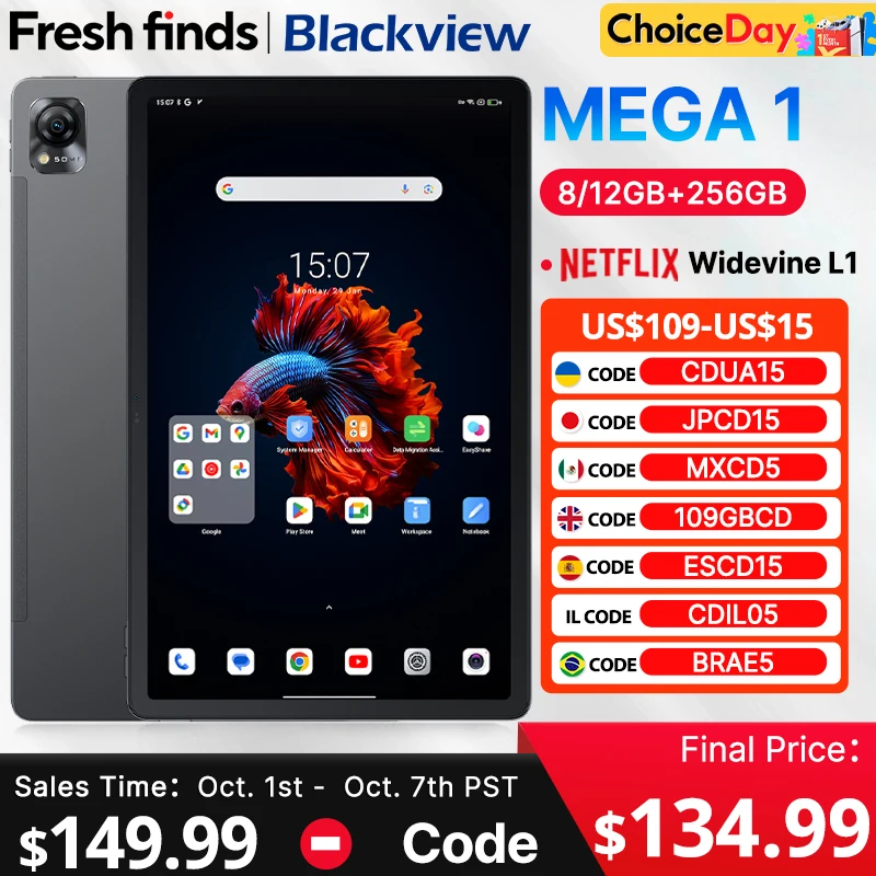 MEGA 1 Планшеты Blackview 11