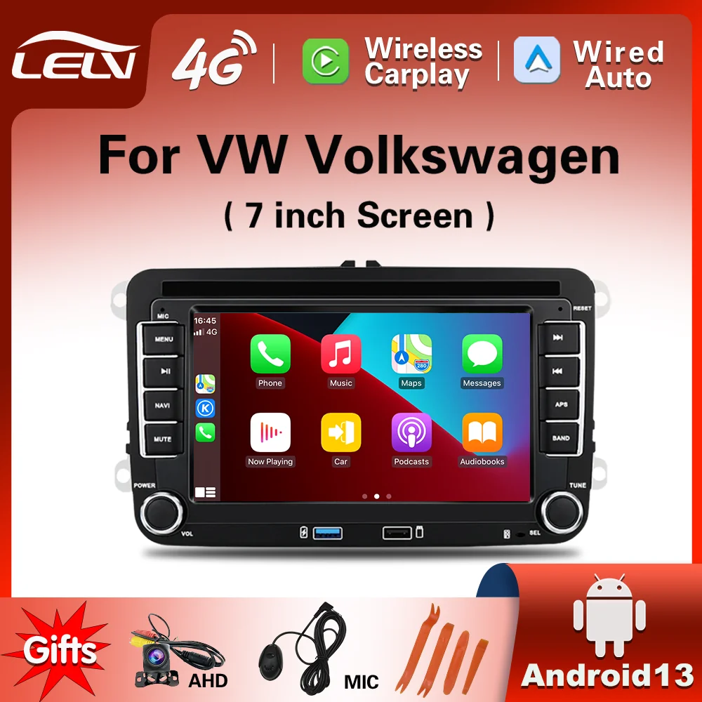 Lelv 7 Inch Car Rad… - image