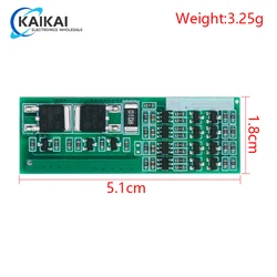 4S 8A Polymer Li-ion Lithium Battery Charger Protection Board For 4 Serial 3.7 Li-ion Charging Protect Module BMS