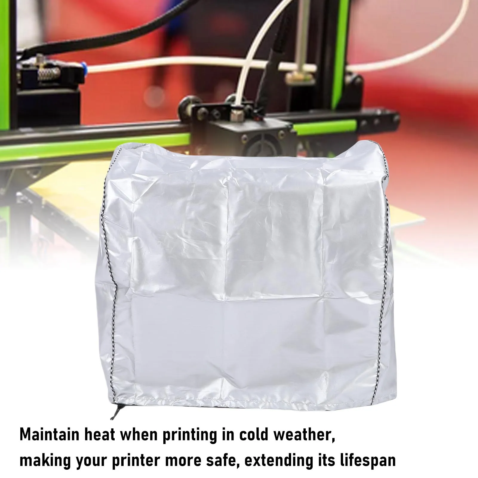 

Чехол для 3D-принтера, пылезащитный чехол для 3D-принтера, подходит для Creality Ender 3 Pro, ткань Оксфорд, водонепроницаемый защитный чехол