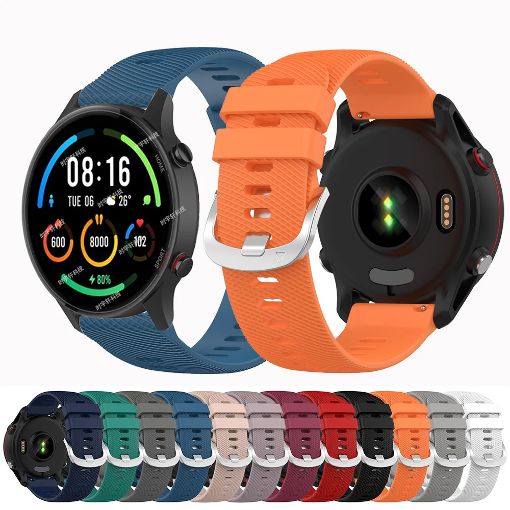 20mm Silicone Replace Straps for Garmin Forerunner 245 245M 645 645M band for Forerunner 165 168 55 Bracelet Watchbands Correa