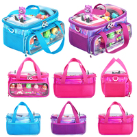 Portable Storage Bag with Shoulder Strap Travel Carrier Bag Carrying Bag for Tonies Figures Headphones and Charging Station