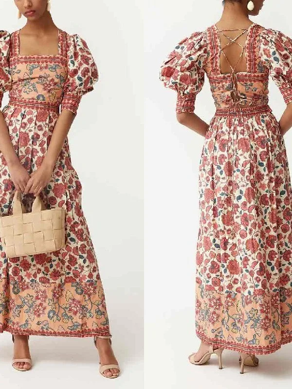 

Sexy Square Ne f Skirt Two-Piece Set Casual Pants PU Material Women's Faion Autumn Collection Square Collar Design