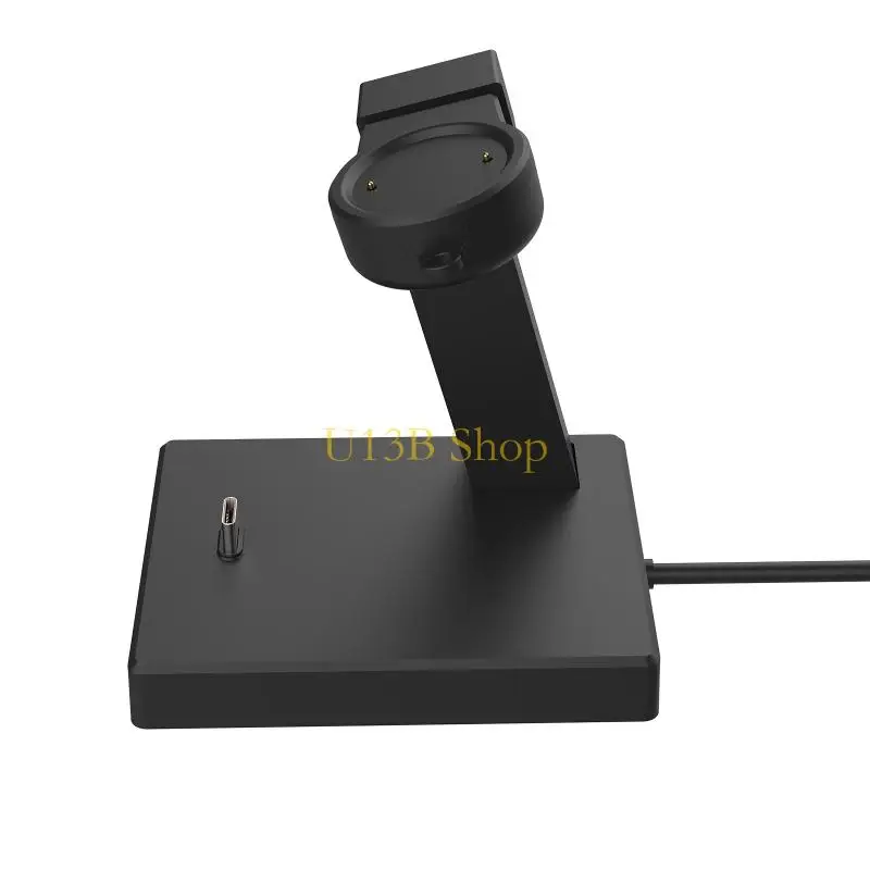 U13B لـ Watch Headphone 2 في 1 شاحن مغناطيسي USB 120 سم كابل لشحن Huamiamazfit GTR3 GTS3