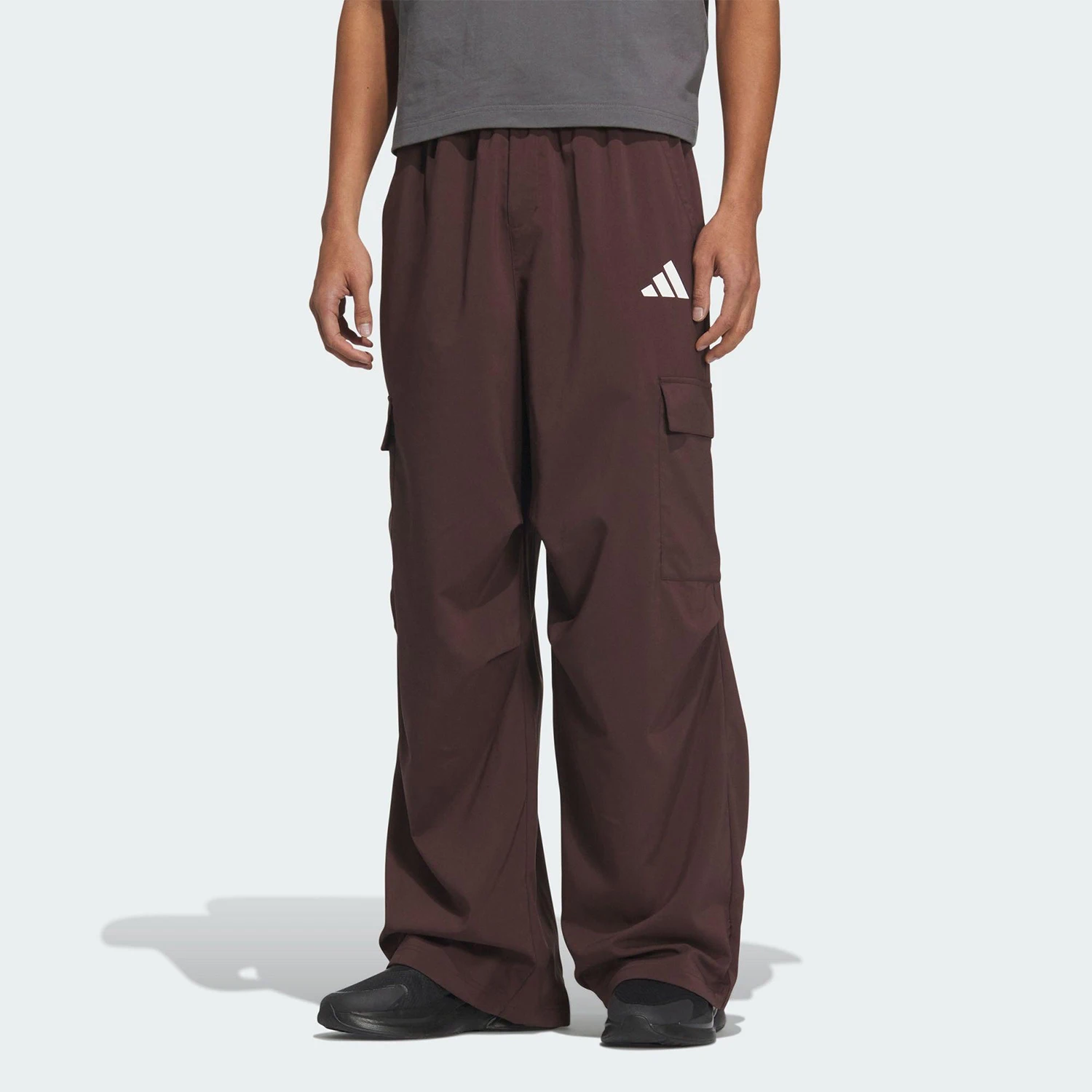 

Оригинальные мужские повседневные спортивные брюки Adidas 2025 года с защитой от солнца, свободного кроя, модель KA9313