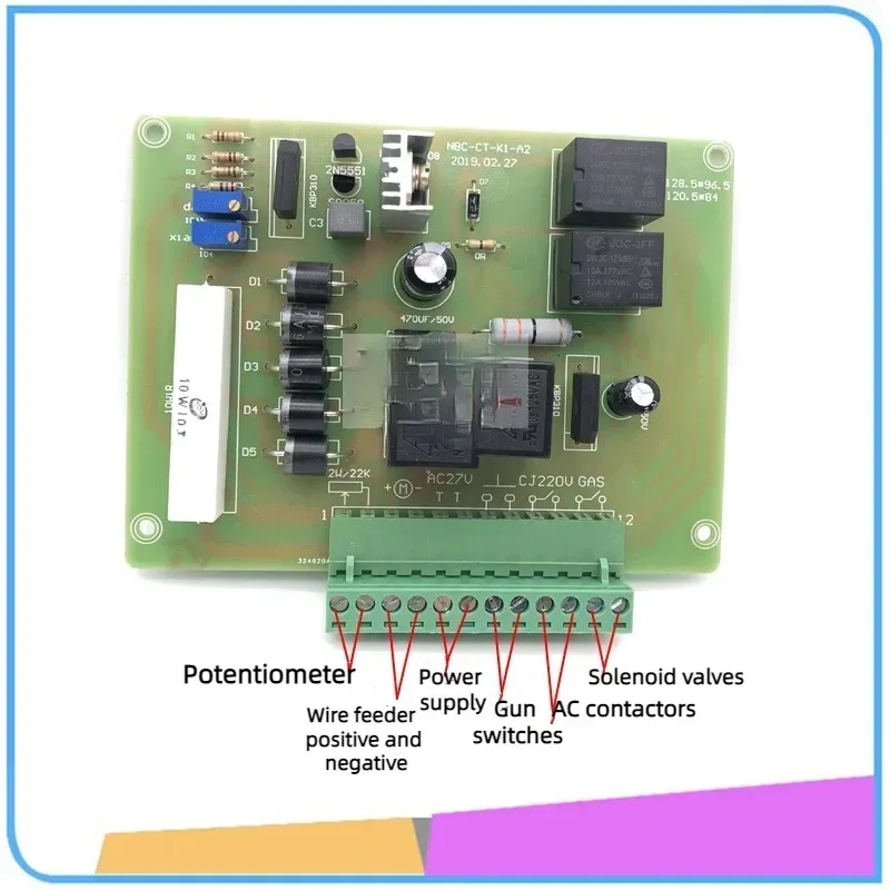 NBC Tapped Gas Shielded Welding Machine Control Board To Replace The Improved Second Protection