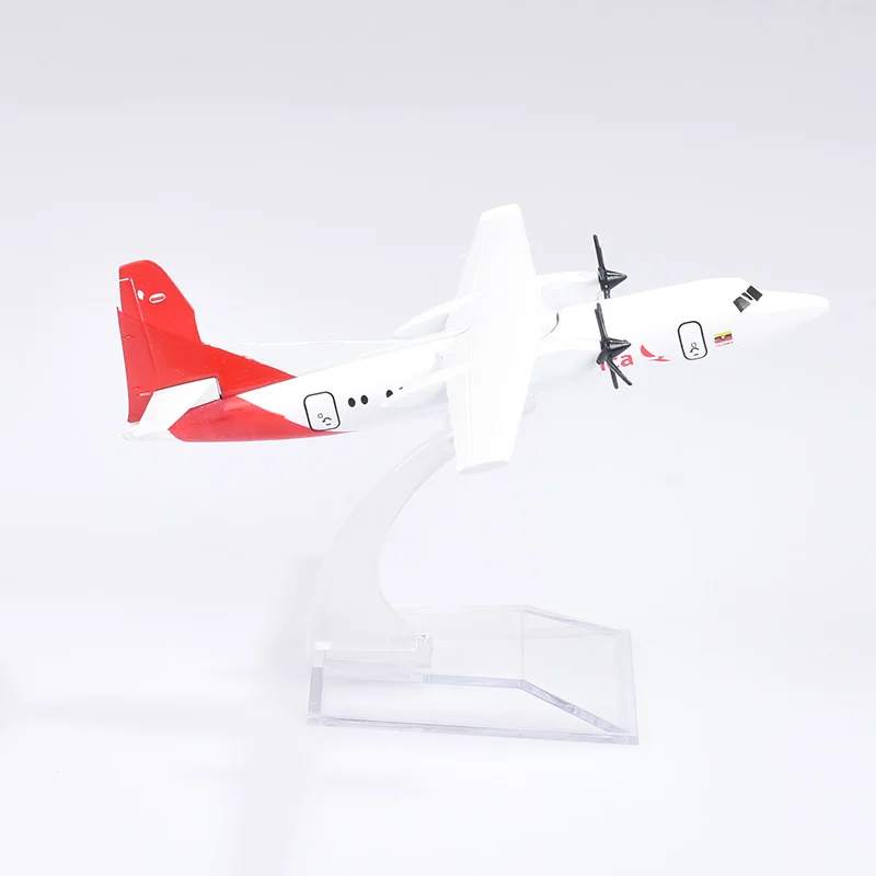 JASON TUTU 16cm Columbia Airlines Avianca ATR-600 Plane Model Airplane Model Aircraft Model Diecast Metal Airplanes 1:400 Plane