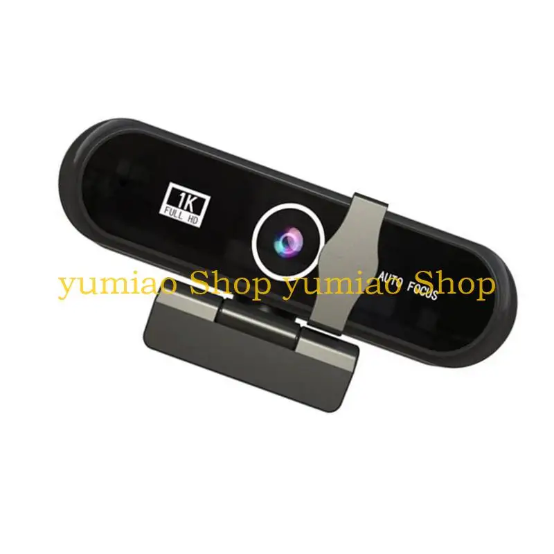 587B B9 Laptop Webcam with Auto Focused and USB Connection for Seamlessly Video Capturing in Conferences